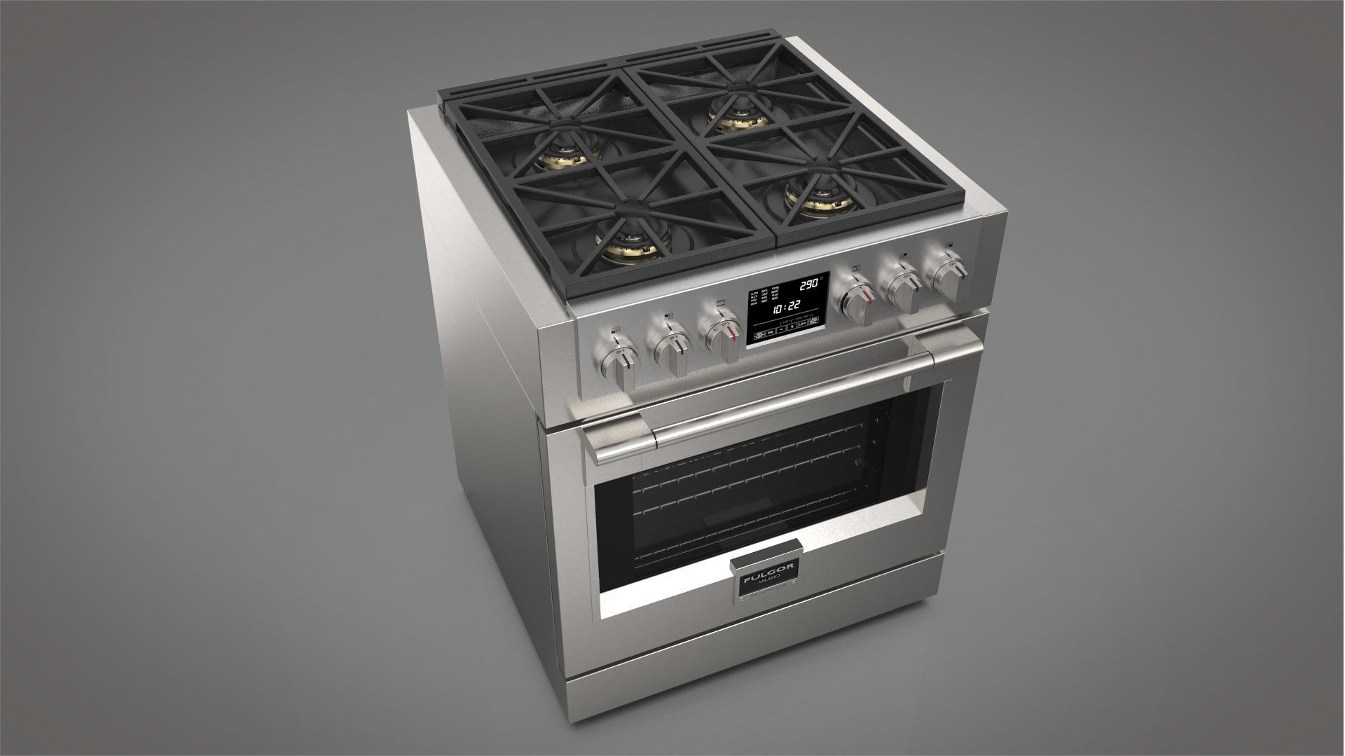 30" DUAL FUEL PRO RANGE