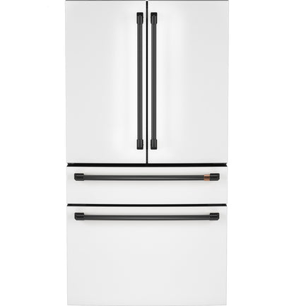 Cafe CJE23DP4WW2 CAF(EBACK)™ ENERGY STAR® 23.2 Cu. Ft. Smart Counter-Depth 4-Door French-Door Refrigerator With Dual-Dispense AutoFill Pitcher
