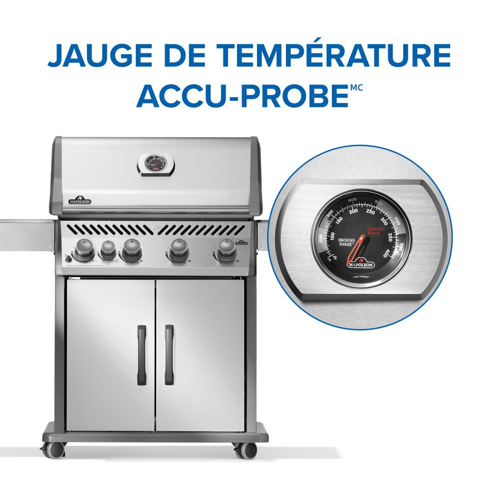 Napoleon Bbq R525SBPSS2FB Rogue 525 SB with Range Side Burner , Propane, Stainless Steel