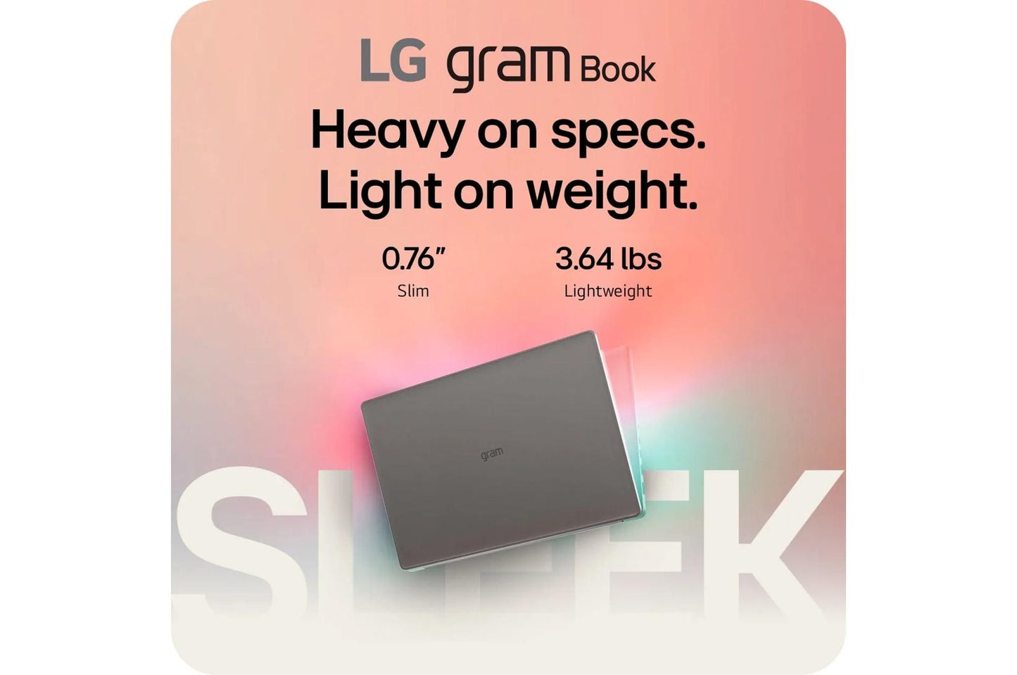 15U50TGAAS3U1 LG gram Book 15.6 Inch, Thin and Lightweight Laptop, Windows 11 Home, Intel® Core™ i5-1334U, 16GB RAM, 512GB SSD, Titan Silver