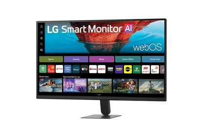 Lg 32U701SBB 32 Inch LG Smart Monitor AI U7s, UHD Monitor for Streaming with webOS