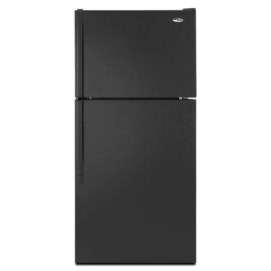 17.6 cu. ft. Top-Freezer Refrigerator with Wire Freezer Shelf - black