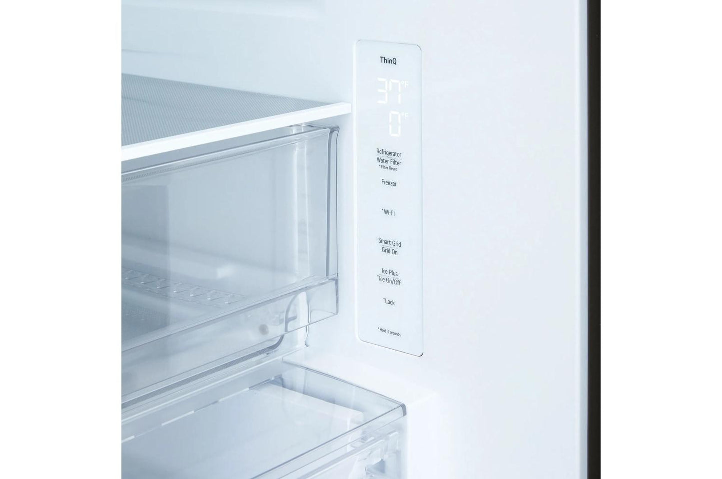 Lg LB26H2200S 26 cu. ft. Bottom Freezer Refrigerator
