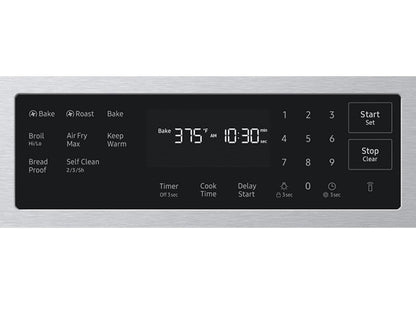 Samsung NSG70H60SR Bespoke Smart Slide-in Gas Range Pro Style Design  Air Fry Max  Precision Knobs