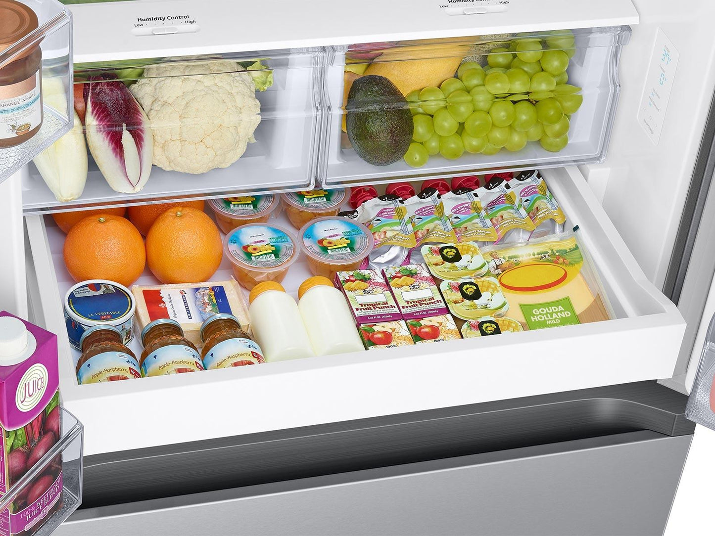 Samsung RF22A4111SR Bespoke AI 3-Door French Door All-Around Cooling  Auto Ice Maker  22 cu.ft.