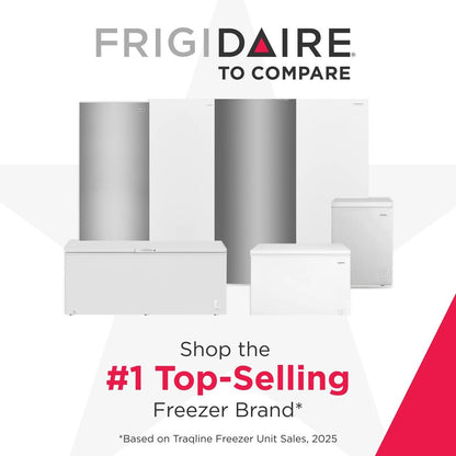Frigidaire FFUE1536AW 15 Cu. Ft. Garage Ready Upright Convertible Freezer / Refrigerator