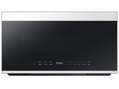 Samsung ME21DB670012 Bespoke 2.1 cu. ft. Over-the-Range Microwave with Auto Dimming Glass Touch Controls in White Glass