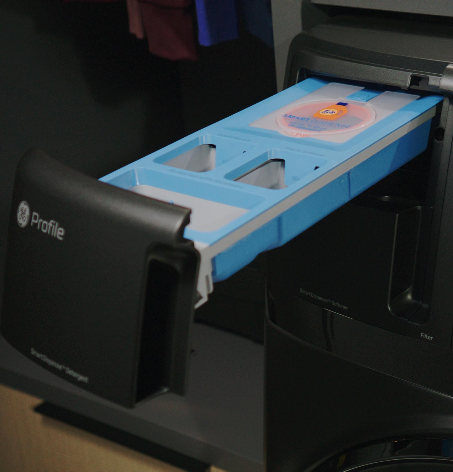 PFQ97HSPVRS GE Profile™ ENERGY STAR® 4.8 cu. ft. Capacity UltraFast Combo with Ventless Inverter Heat Pump Technology Washer/Dryer