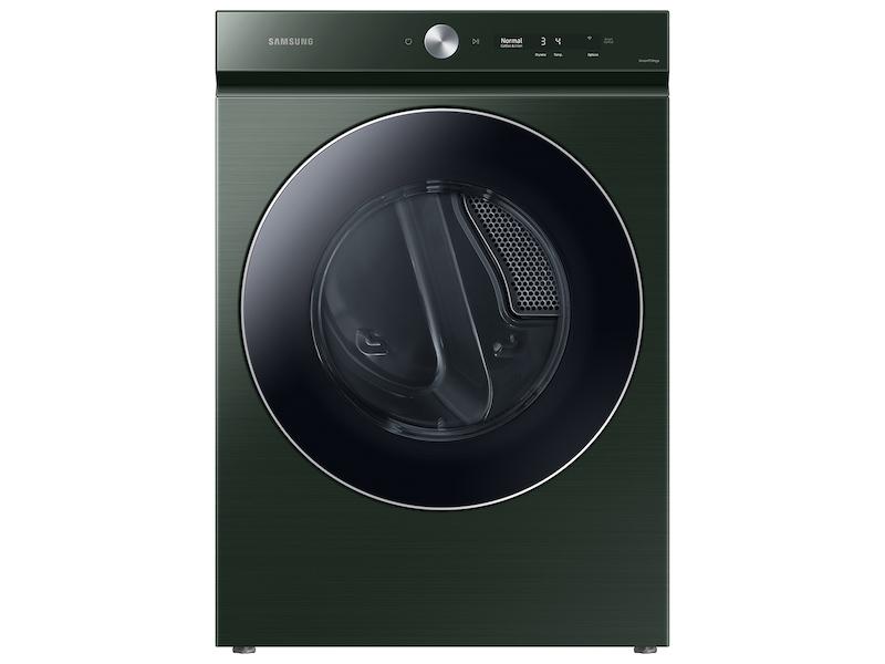 Samsung DVE53BB8900G Bespoke 7.6 cu. ft. Ultra Capacity Electric Dryer with AI Optimal Dry and Super Speed Dry in Forest Green