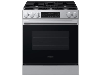 Samsung NSG70H60SR Bespoke Smart Slide-in Gas Range Pro Style Design  Air Fry Max  Precision Knobs