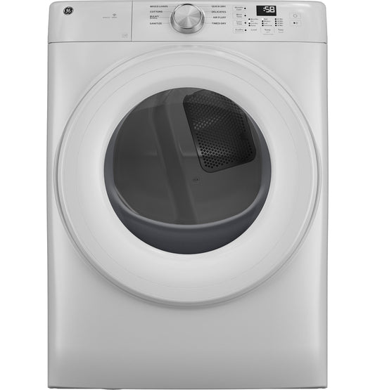 GFD35ESSYWW GE® ENERGY STAR® 7.8 cu. ft. Capacity Smart Front Load Electric Dryer