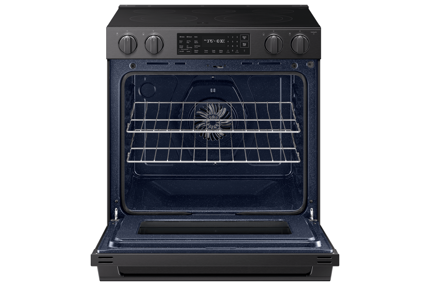 Samsung NSE80H63SE Bespoke Smart Slide-in Electric Range Pro Style Design  Air Fry Max  True Convection