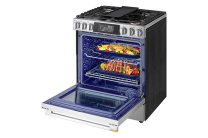 LSGU6339X LG SIGNATURE 6.3 cu. ft. Smart Gas Slide-In Range with Dynamic ProBake Convection®, Air Fry, Air Sous Vide, Pizza mode and AI Gourmet Camera