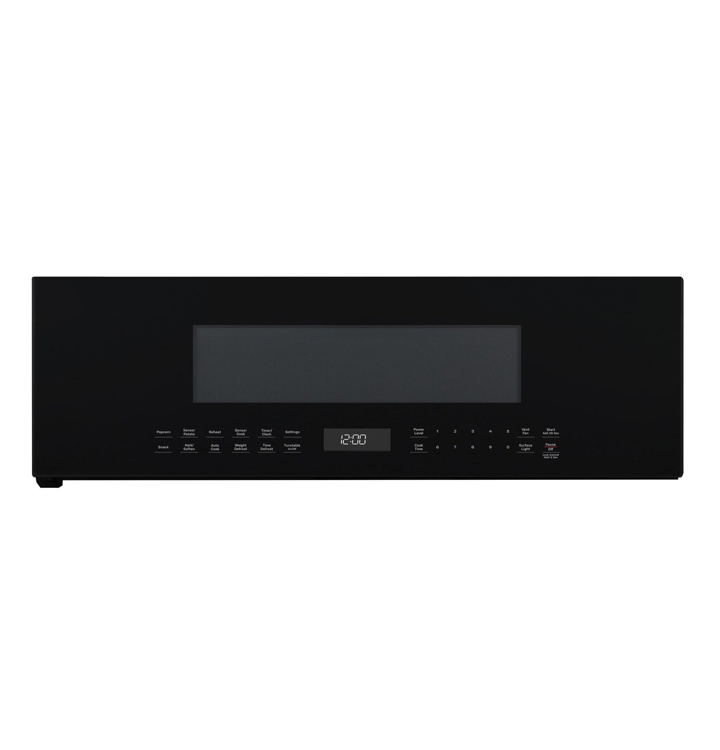Cafe UVM9125DYBB 1.2 Cu. Ft. Over-the-Range Low Profile Sensor Microwave Oven