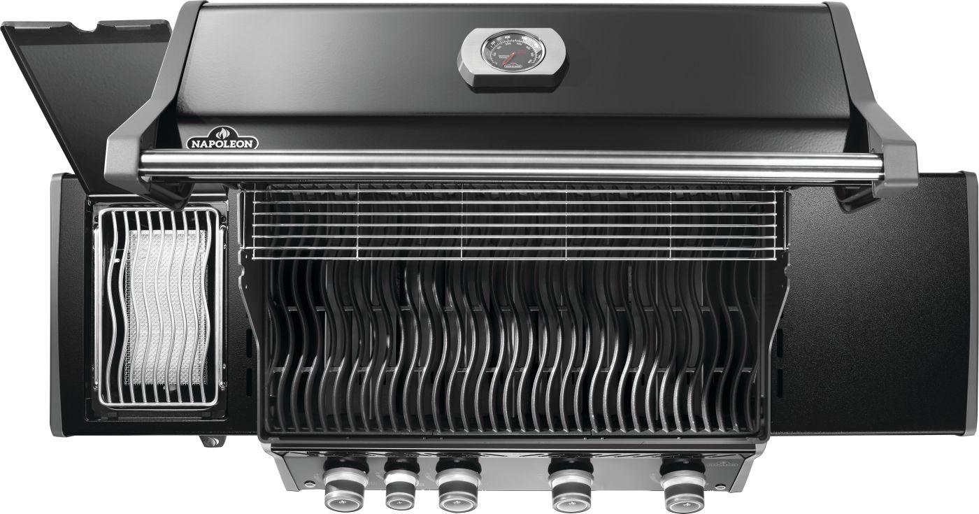 Napoleon Bbq RP525SIBNK2 Rogue PRO 525 SIB with Infrared Side Burner , Natural Gas, Black