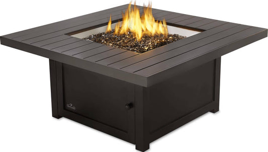 Napoleon Bbq STTR2BZ St. Tropez Square Patioflame Table Fire Table , Propane, Bronze
