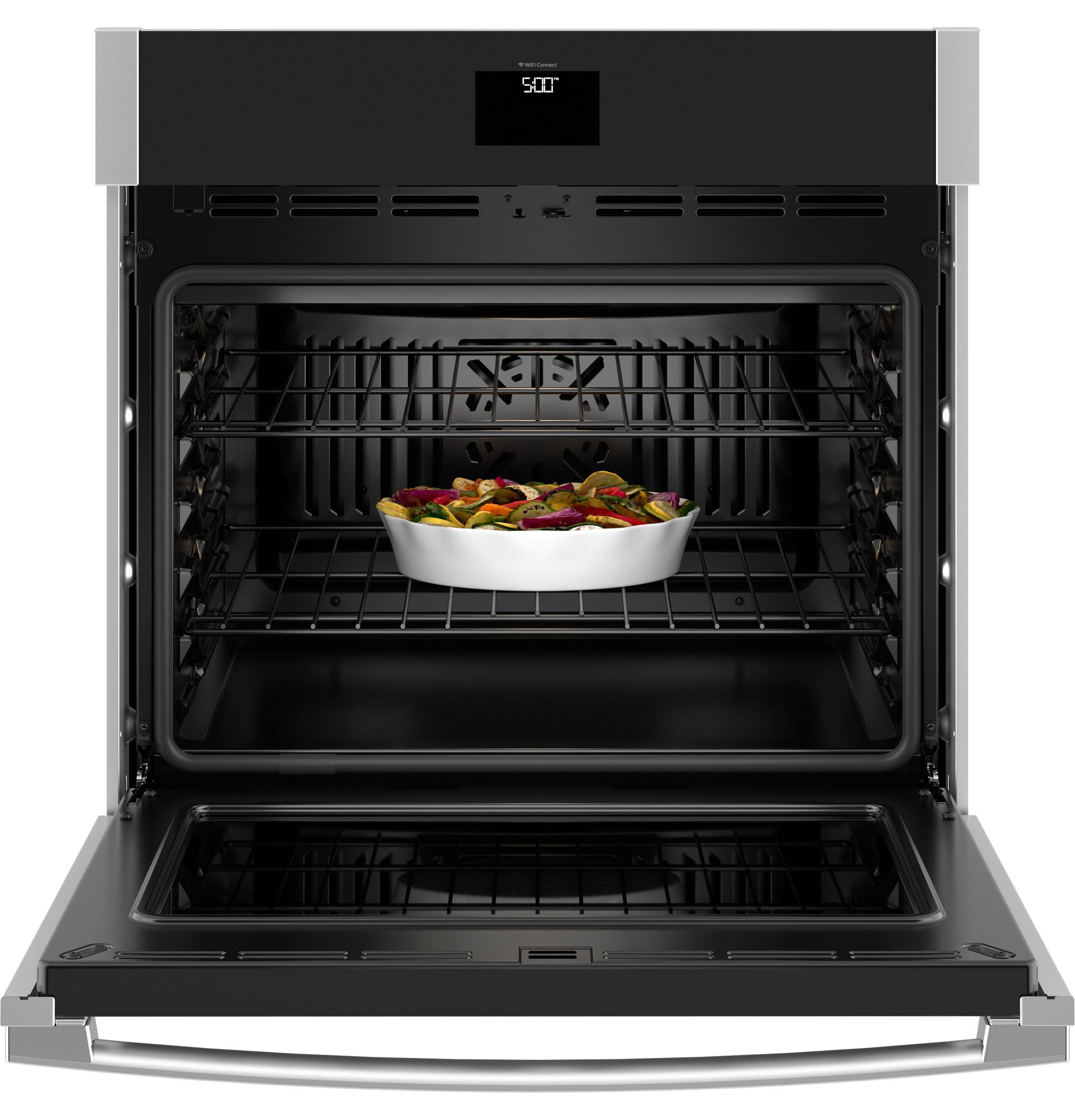 JTS5000SVSS GE® 30" Smart Built-In Self-Clean Convection Single Wall Oven with No Preheat Air Fry