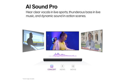 Lg S70TY S70TY LG Soundbar for TV with Dolby Atmos® 3.1.1 channel