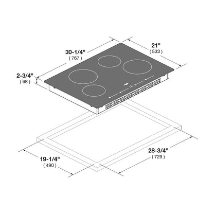 30 INDUCTION COOKTOP