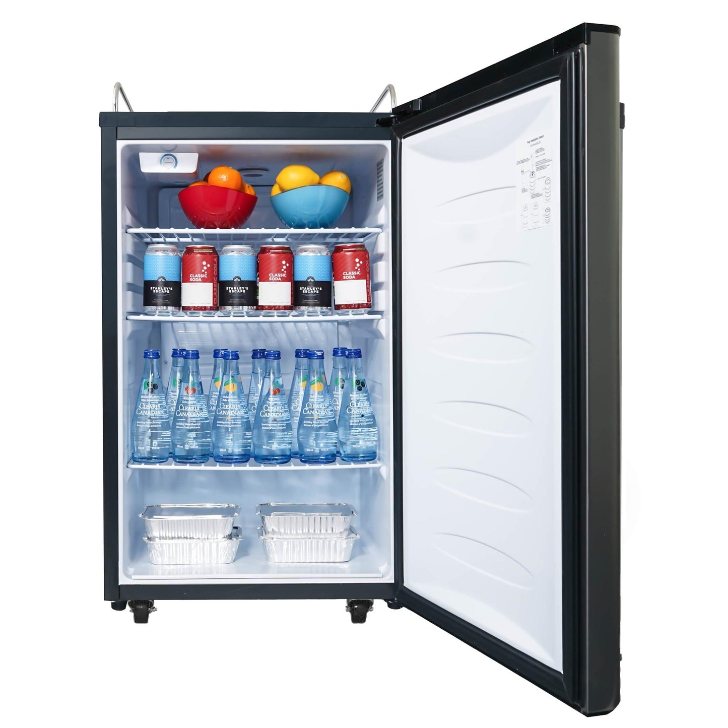 DKC054A9SLDB Danby 5.4 cu. ft. Single-Tap Keg Cooler in Stainless Steel