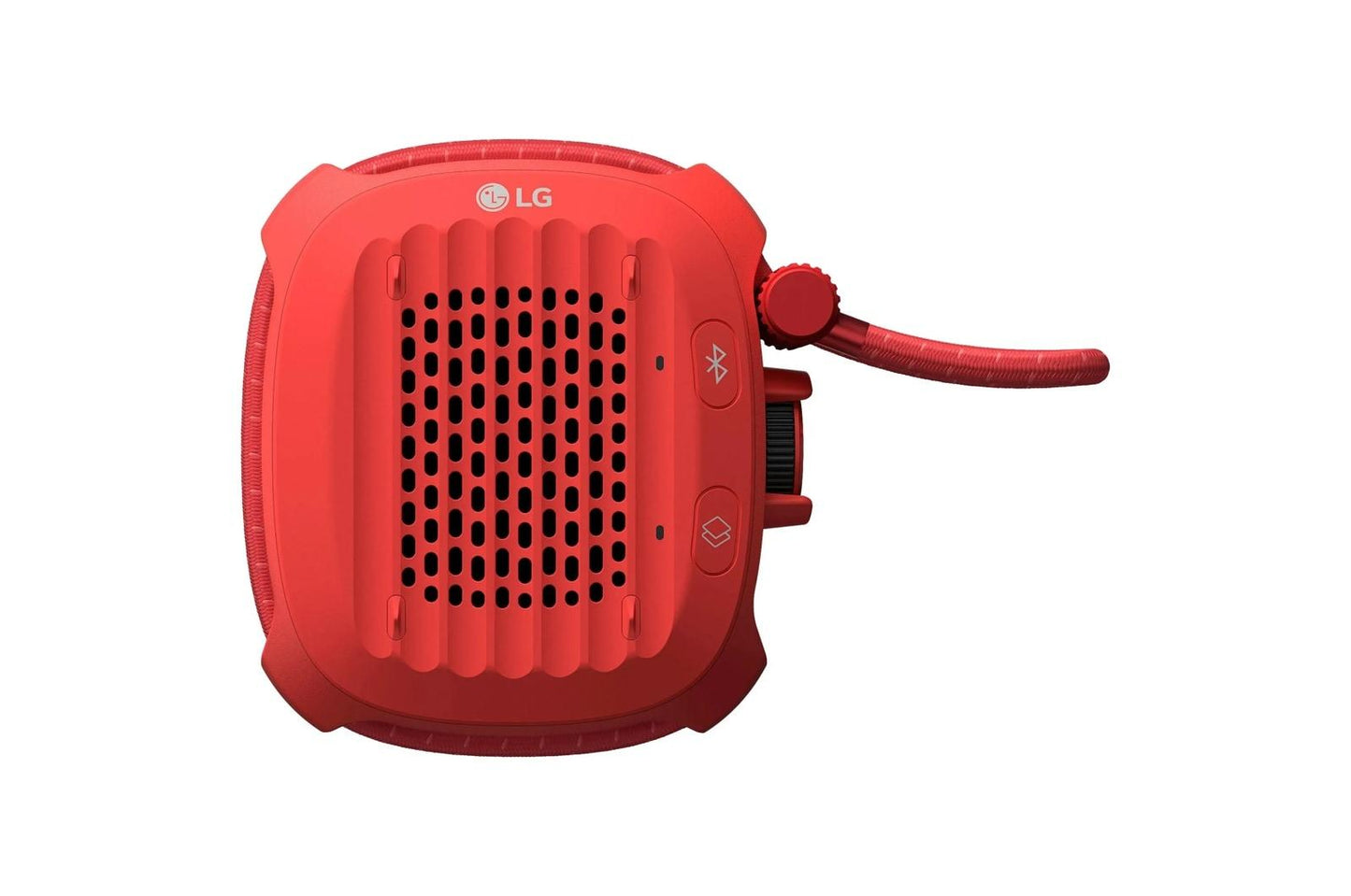 ROCKCNOALRE LG xboom Rock  Bluetooth Speaker  xboom Signature Sound by will.i.am for Outdoor Adventures, Red