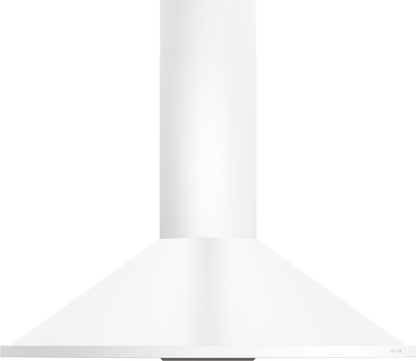 Zephyr ZSAM90FW Savona Wall, 90cm, White, LED, 600 CFM w/ACT
