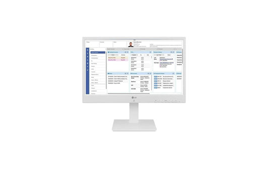 Lg 24CR671NK6P 24" FHD All-in-One Non OS Thin Client for Healthcare with Intel® Pentium Processor, Dual-band RFID, Webcam & Mic