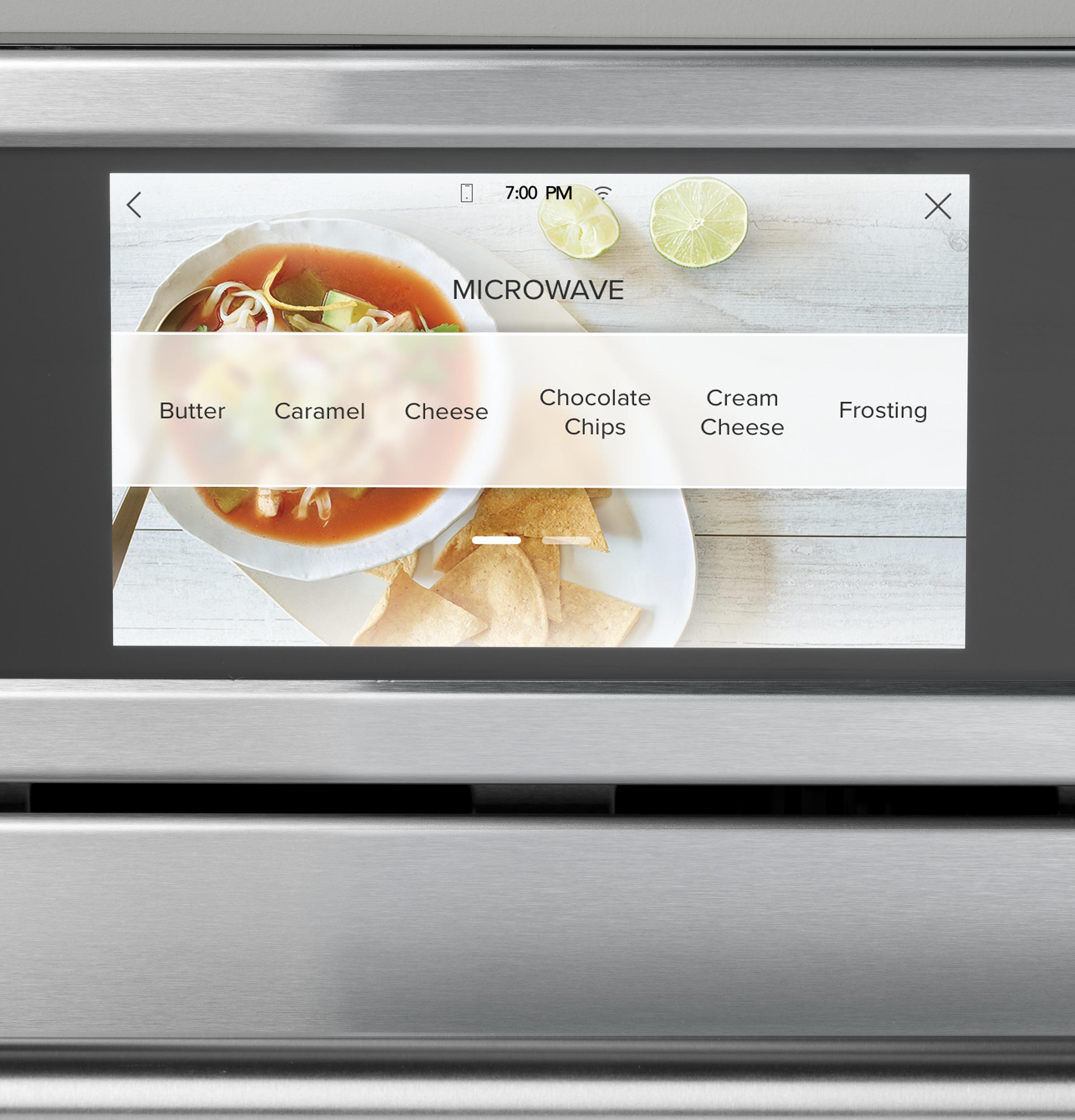 Cafe CSB913P3VD1 Caf(eback)™ 30" Smart Five in One Oven with 120V Advantium® Technology