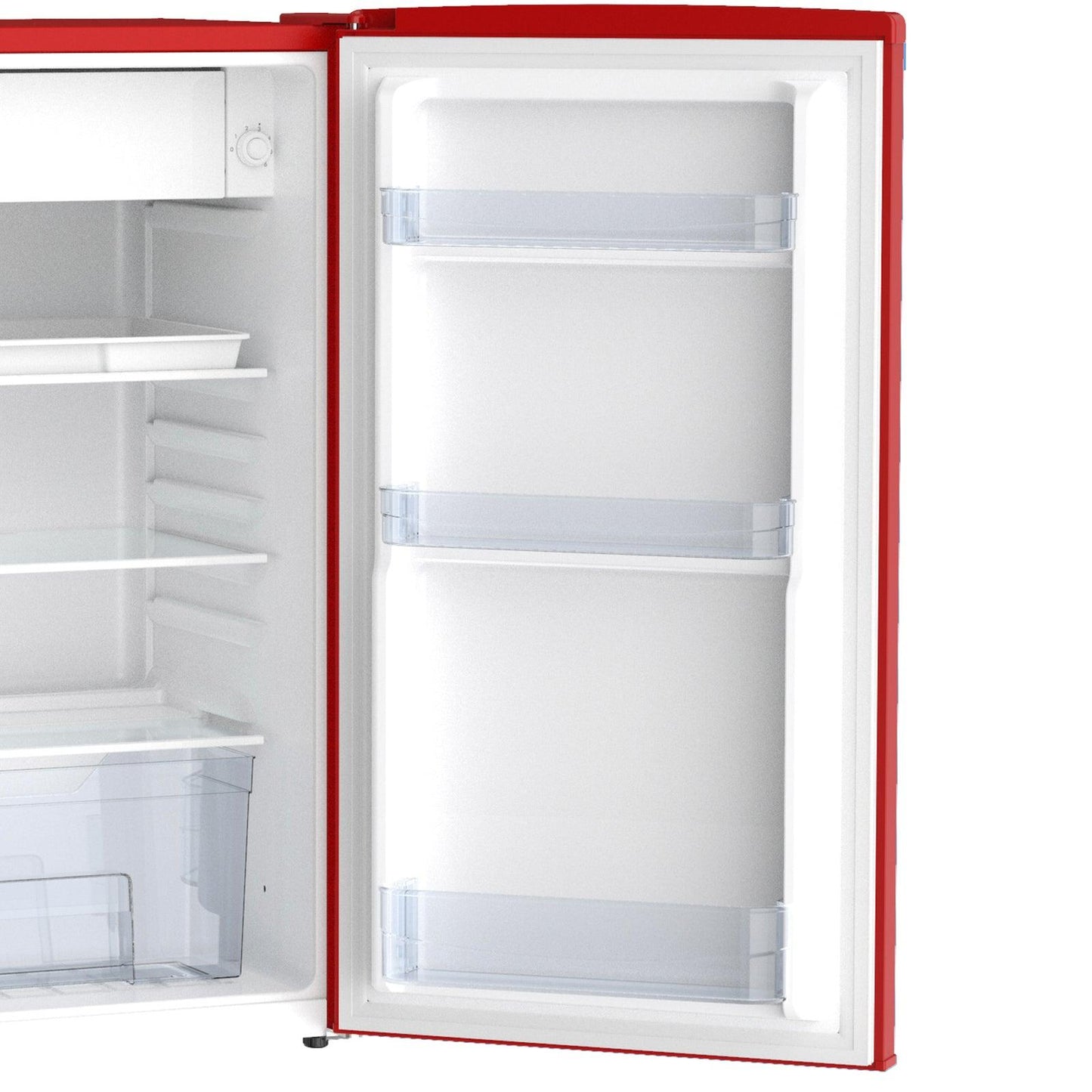RMRS31X5RIS Avanti 3.0 Cu. Ft. Retro Compact Refrigerator - Red