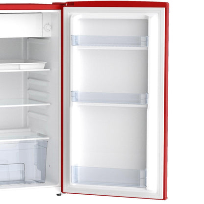 RMRS31X5RIS Avanti 3.0 Cu. Ft. Retro Compact Refrigerator - Red