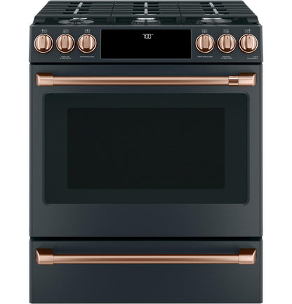 Cafe CXFCGHKPMCU CAF(EBACK)™ Front Control Gas Knobs and Handles - Brushed Copper