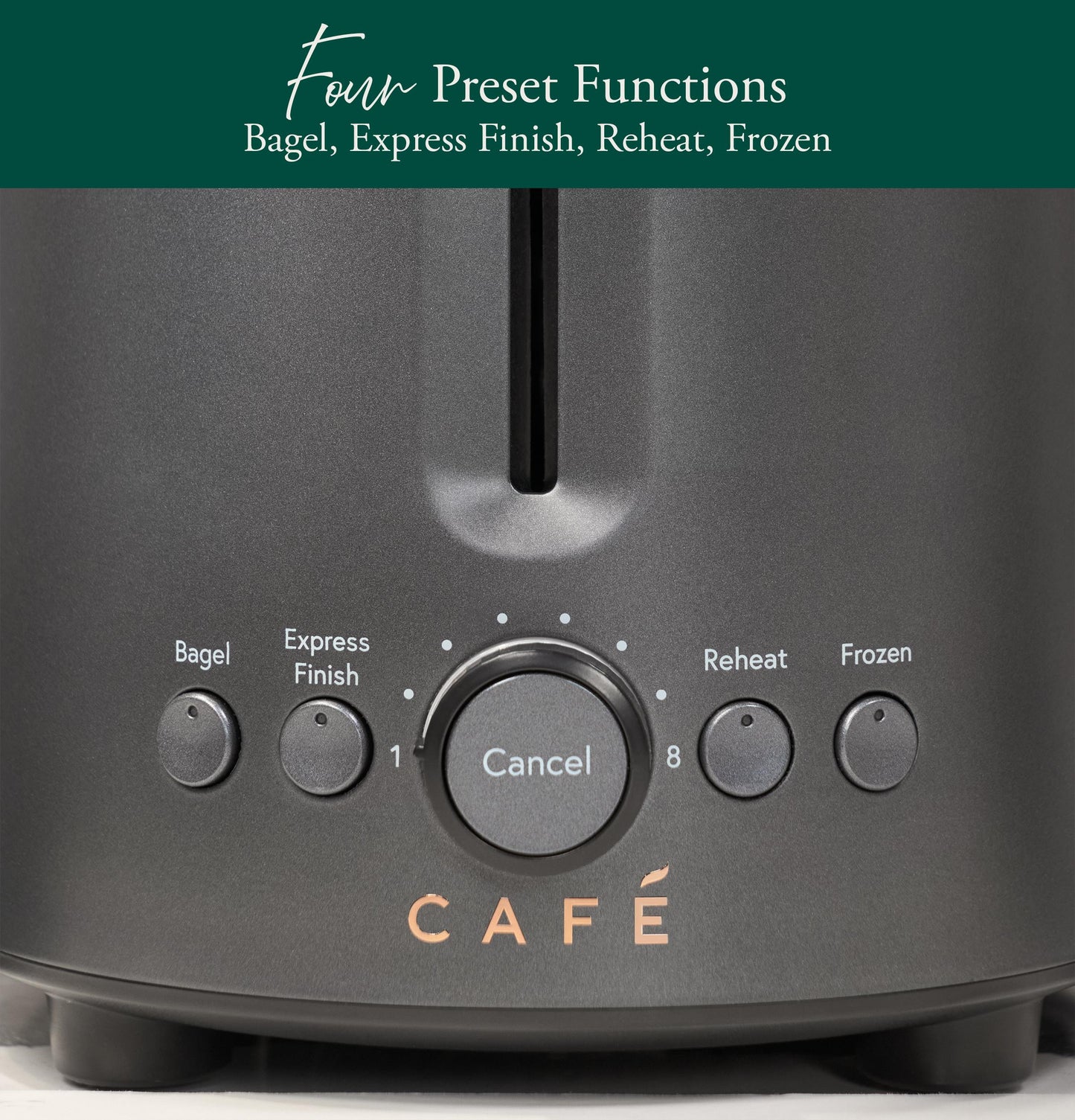 Cafe C9T2MA1ZD5 CAF(EBACK)™ Express Finish Toaster