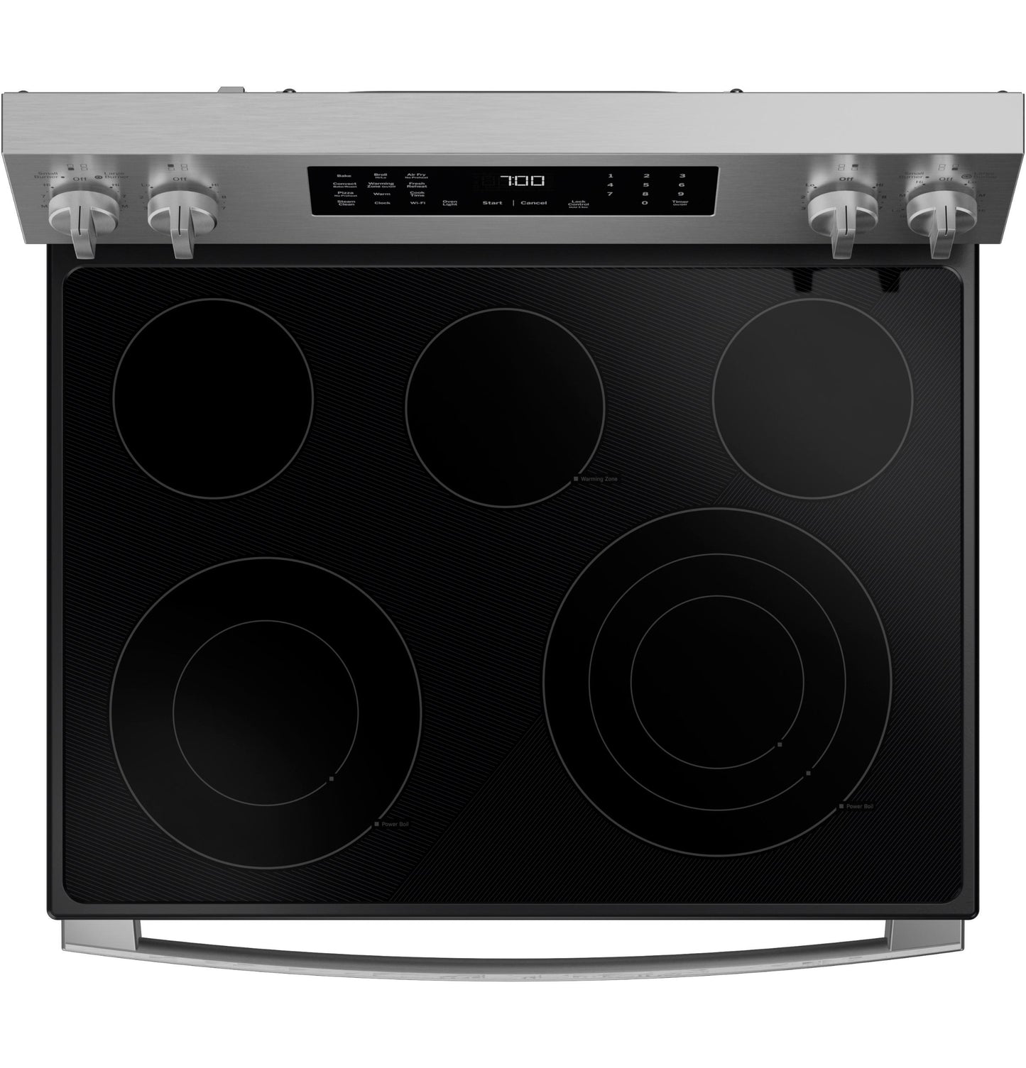 PRF700AYFS GE Profile™ ENERGY STAR® 30" Smart Free-Standing Electric Convection Range with No Preheat Air Fry and EasyWash™ Oven Tray