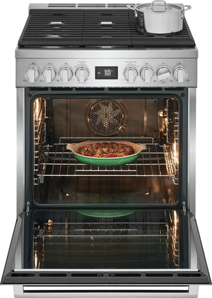 Electrolux ECFD3068AS 30" Dual-Fuel Freestanding Range