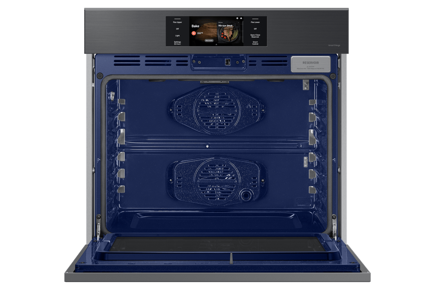 Samsung NV51CG700SMT Bespoke AI Single Wall Oven AI Home 7" LCD Display  AI Pro Cooking™  5.1 cu.ft.