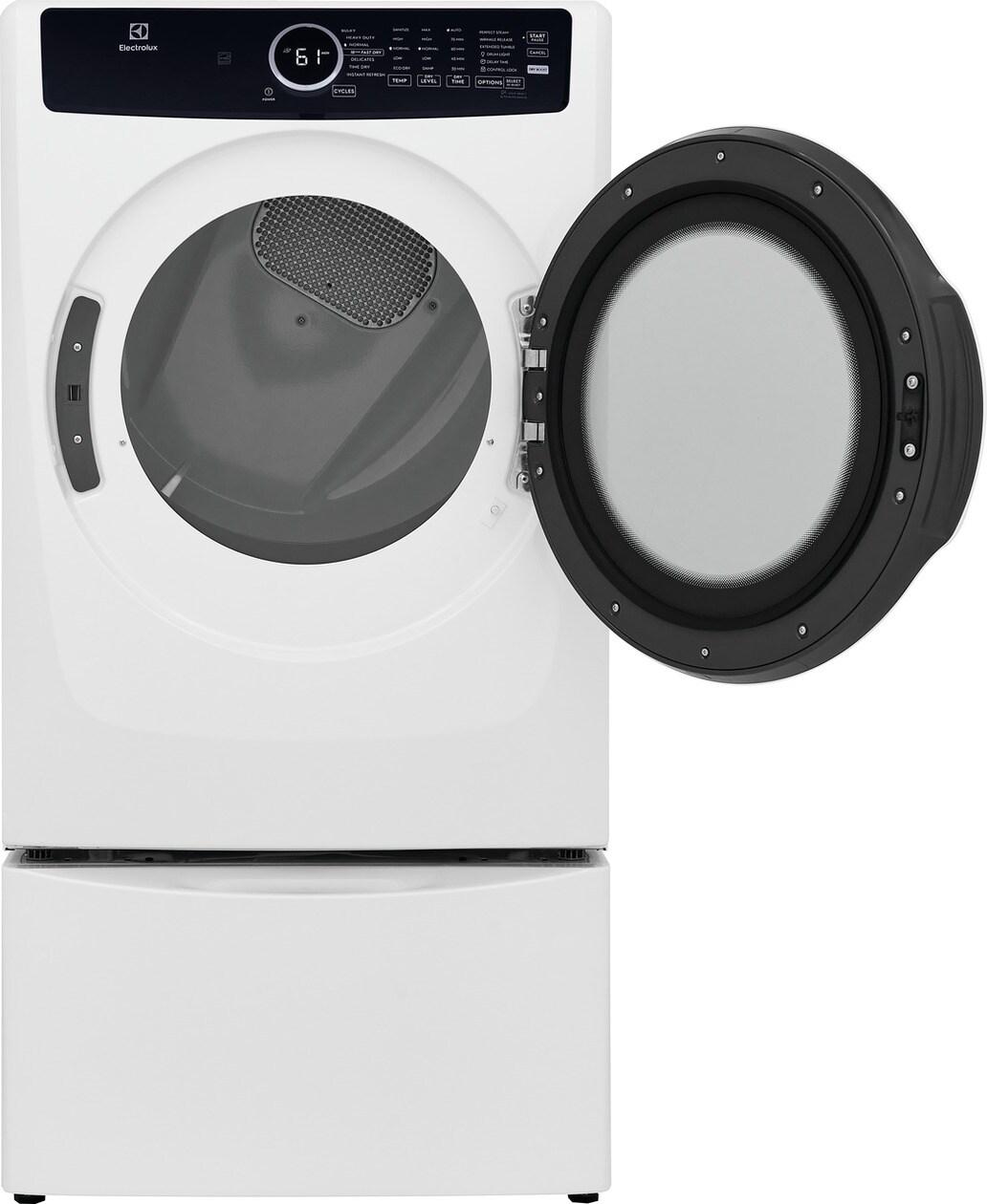 ELFG7437AW Electrolux Front Load Perfect Steam™ Gas Dryer with Instant Refresh - 8.0 Cu. Ft.