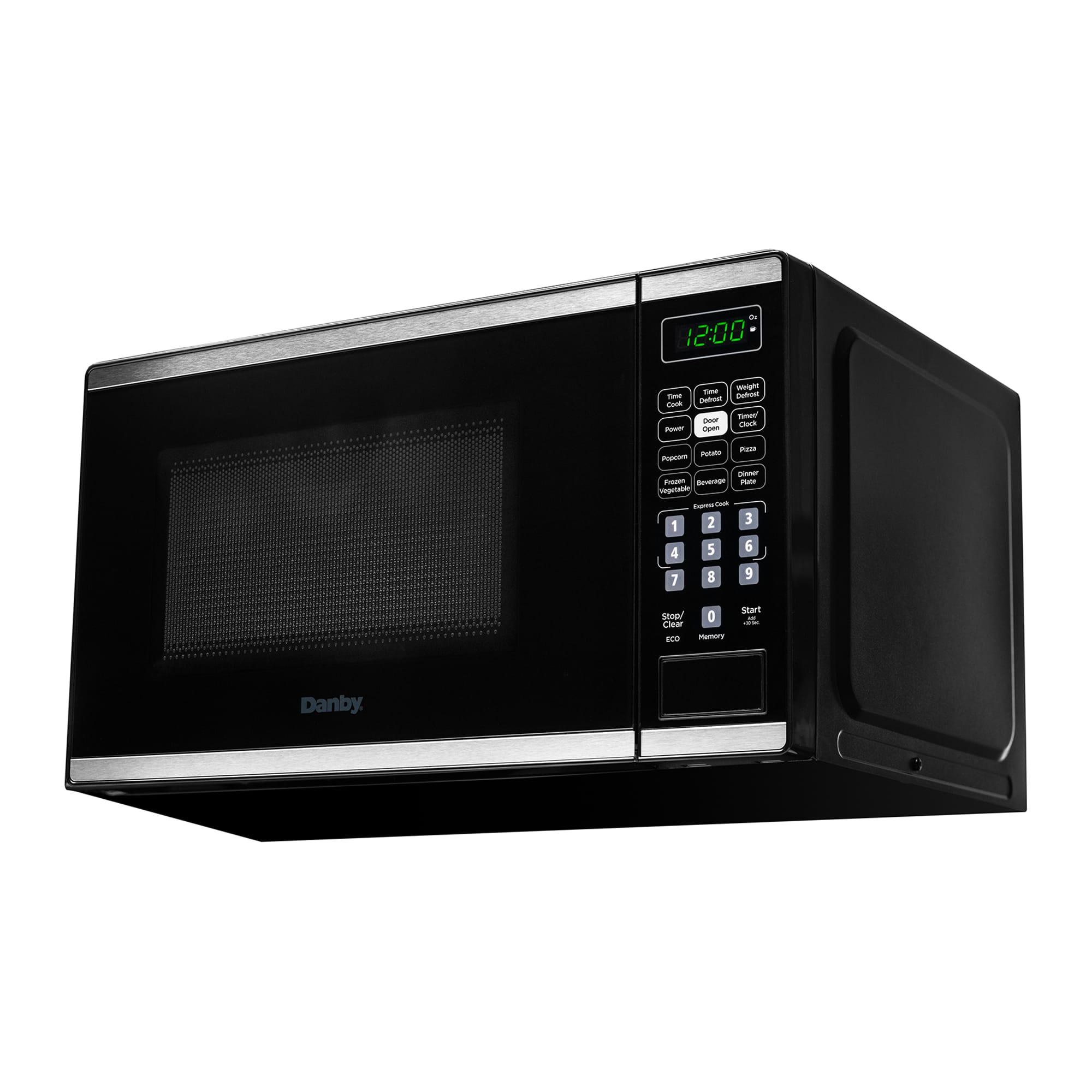 DBMW0722BBS Danby 0.7 cu. ft. Countertop Microwave in Black and Stainless Steel