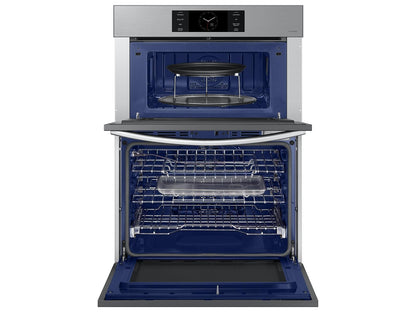 Samsung NQ70CG700DSR Bespoke Combi Wall Oven Dual Convection  Air Fry  1.9 cu.ft. & 5.1 cu.ft.