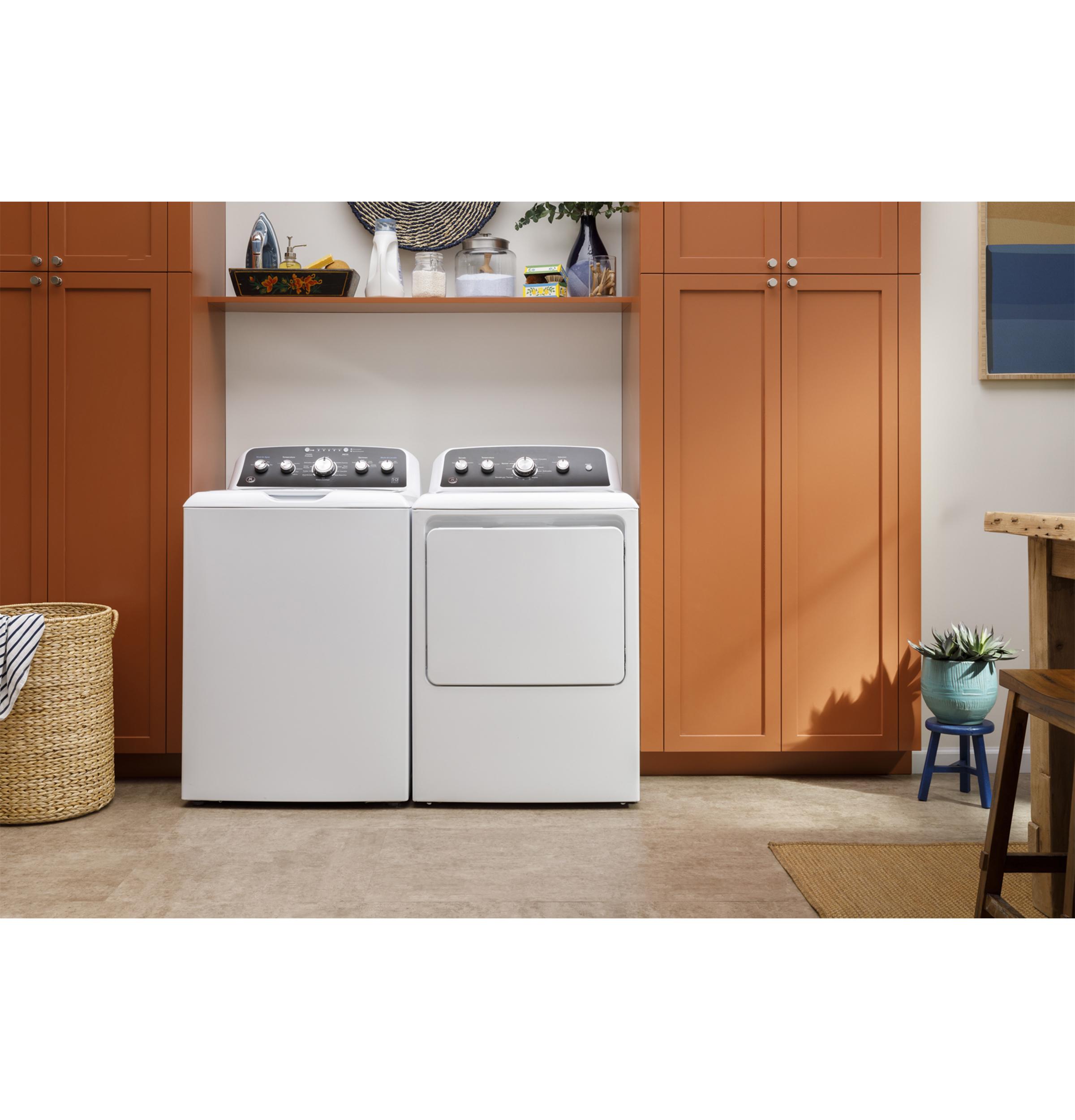 ETD48EASWWB GE® 7.2 cu. ft. Capacity&#x00A0;Electric&#x00A0;Dryer&#x00A0;with Spanish Panel and Up To 120 ft. Venting&#x200B;