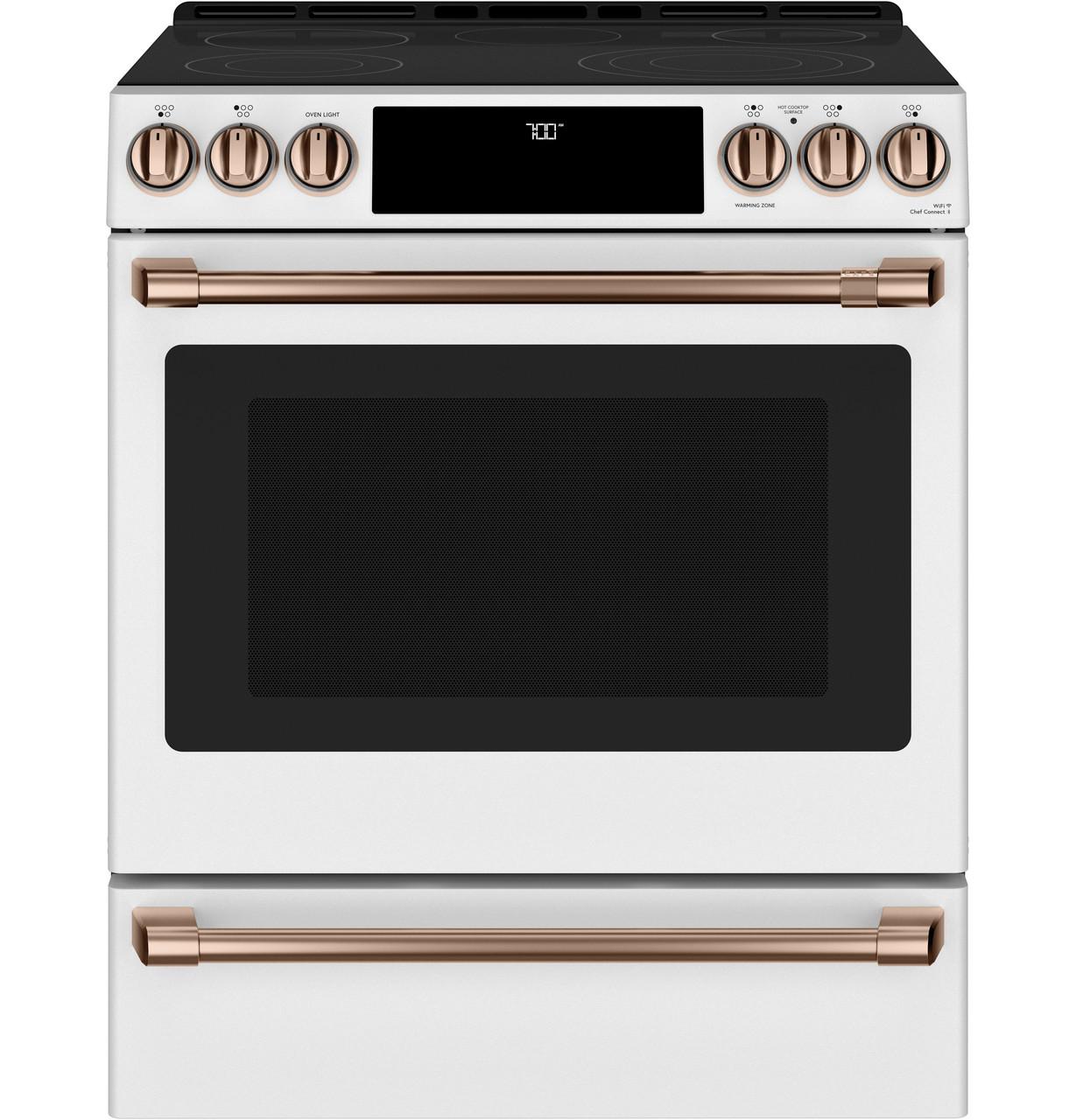 Cafe CXFCEHKPMCU CAF(EBACK)™ Front Control Electric Knobs and Handles - Brushed Copper