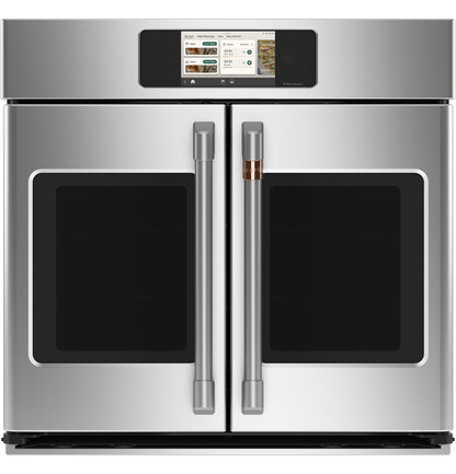 Cafe CTS90FP2ZS1 CAF(EBACK)™ Professional Series 30" Smart Built-In Convection French-Door Single Wall Oven