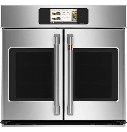 Cafe CTS90FP2ZS1 CAF(EBACK)™ Professional Series 30" Smart Built-In Convection French-Door Single Wall Oven