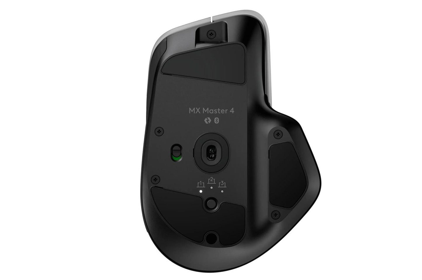 Lg 910007560 Logitech MX Master 4, Ergonomic Wireless Mouse with Advanced Performance Haptic Feedback, Ultra-Fast Scrolling, USB-C Charging, Bluetooth, Windows, MacOS - black