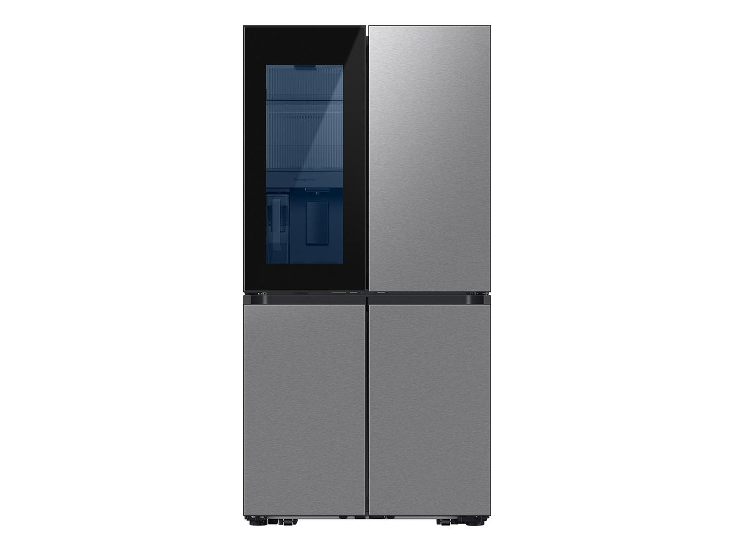 Samsung RF29DB9750QLAA Bespoke 4-Door Flex™ Refrigerator (29 cu. ft.) with Beverage Zone™ and Auto Open Door in Stainless Steel