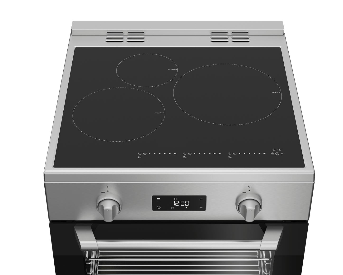 Beko SLIR24410SS 23.622047 Slide-In Range