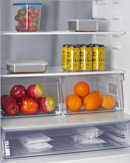 Summit FDRD175SSIM 30" Wide French Door Bottom-mount Refrigerator-freezer