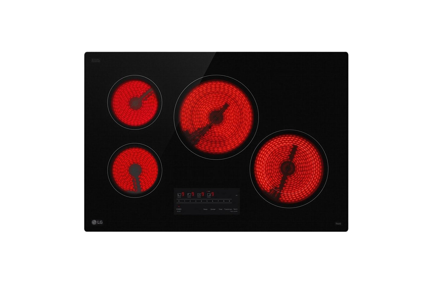 Lg CBEW3013BE 30" Electric Cooktop with UltraHeat™ 2.5kW Element