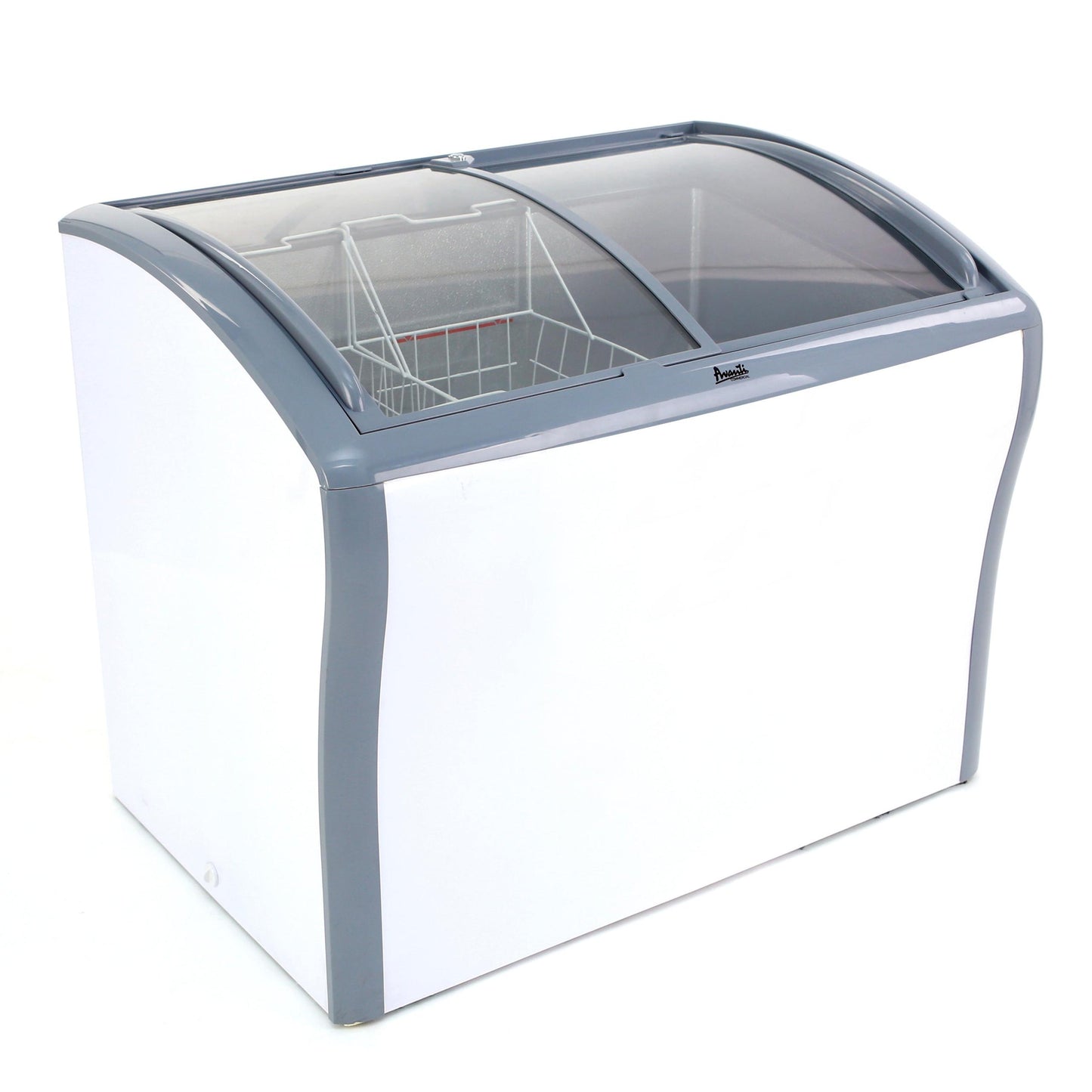 CFC836Q0WG Avanti 9.5 cu. ft. Commercial Glass Top Freezer or Refrigerator