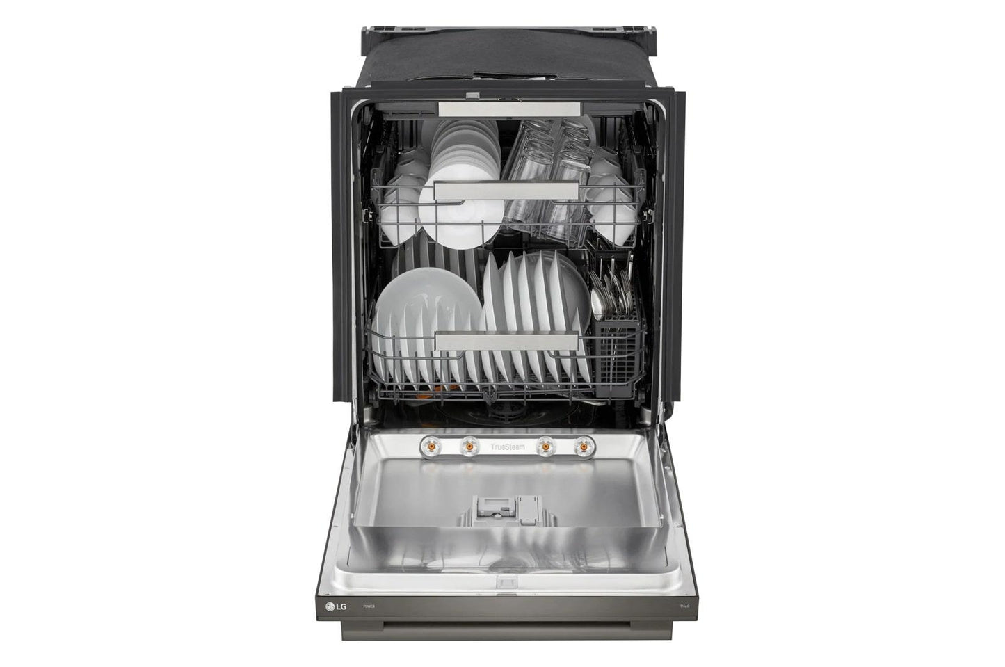 Lg LDNTH753D Smart FlushFit™ Top Control Dishwasher with 1-Hour Wash & Dry, QuadWash® Pro, TrueSteam® and Dynamic Heat Dry™ w/AutoVent Dry™