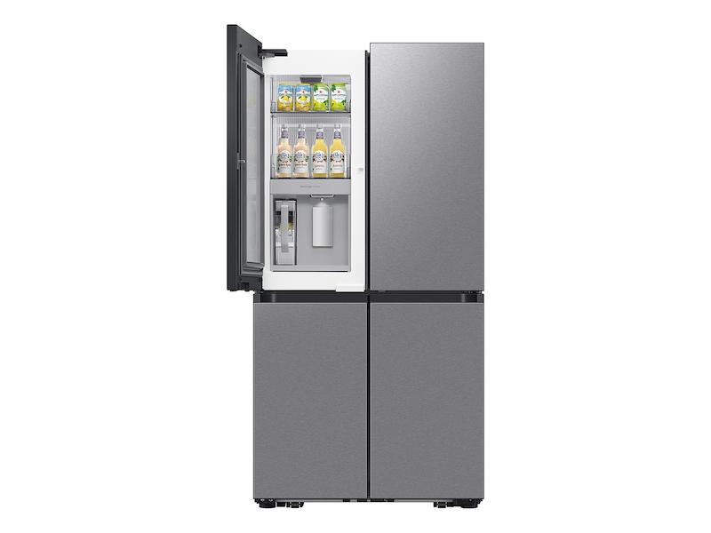 Samsung Bespoke 4-Door Flex™ Refrigerator (29 cu. ft.) with Beverage Zone™ and Auto Open Door in Stainless Steel